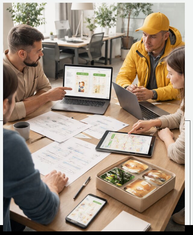 Разработка агрегатора доставки еды в Бердске от 15618 р., АвикейБрд