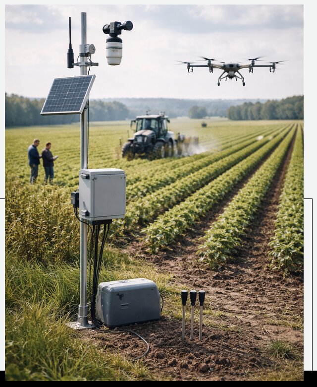 Разработка IoT мониторинга полей в Бердске от 8850 р. | АвикейБрд